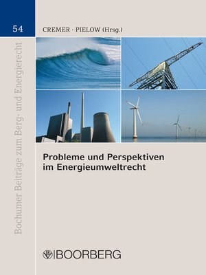cover image of Probleme und Perspektiven im Energieumweltrecht